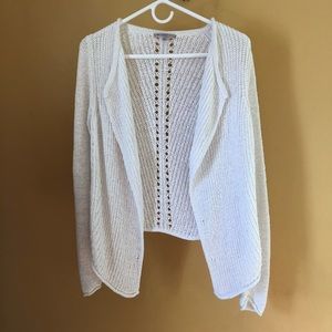 GAP Gorgeous, white knitted cardigan - XS